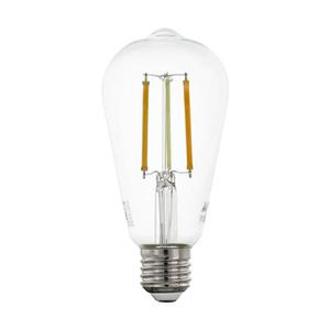 Лампа светодиодная 6W 2200-6500K E27 капля ST64 диммер 12236 EGLO